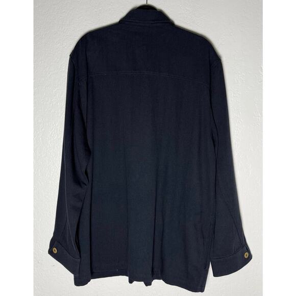 Parallel X League Mens Gunner Cotton Military Jacket Epaulettes Patch Pockets XL - Picture 3 of 13